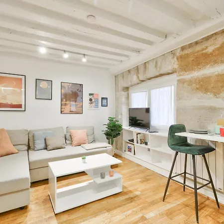 Modern Parisian Retreat Cozy T2 In 02 Apartment