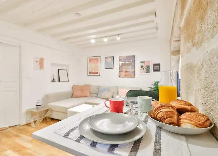 Appartement Modern Parisian Retreat Cozy T2 In 02 *